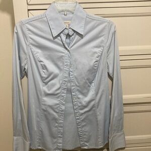 Merona Baby Blue Button Down Classic Shirt
